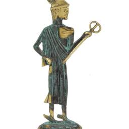 Bronze Hermes Sculpture, Greek Mythology Art, Museum Quality - thumbnail 4