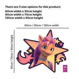 My Little Pony Wall Sticker - A New Generation Sunny Jumping Through Decal Kids Art - thumbnail 2