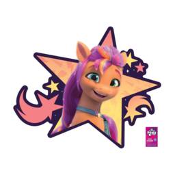My Little Pony Wall Sticker - A New Generation Sunny Jumping Through Decal Kids Art - thumbnail 3