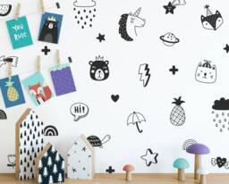 Kids Room Wall Decals - Nursery Decals, Decor, Stickers - thumbnail 1