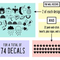 Kids Room Wall Decals - Nursery Decals, Decor, Stickers - thumbnail 2