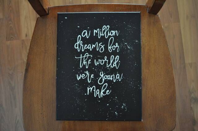 Million Dreams Digital Download - Star Decor - Greatest Showman Sign - Wall Art - Print - image 1