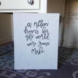 Million Dreams Digital Download - Star Decor - Greatest Showman Sign - Wall Art - Print - thumbnail 2