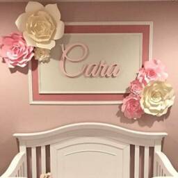 Custom Nursery Decor For Baby & Kids Shower Gift Room Wooden Wall - thumbnail 3