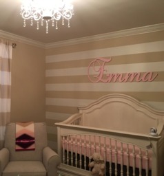 Custom Nursery Decor For Baby & Kids Shower Gift Room Wooden Wall - thumbnail 1