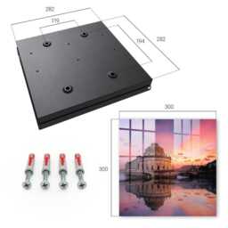 Urban West Wall Mounted Key Cabinet, Pink Industrial Box, Photographic Architecture, For Lovers Of Beauty - thumbnail 4