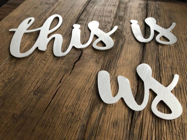 Farmhouse Decor Gallery Wall Metal Letters Or Numbers Custom Sign Words Signs, Word Art Signs - image 1