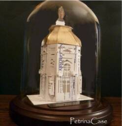 Notre Dame Dome Business Card Sculpture -Design 1157