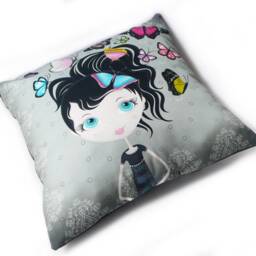 Cushion Butterflies in The Hair Girl's Room Decor - thumbnail 2