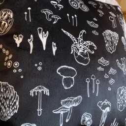 Fungi Specimens - Velvet Throw Pillowcase - thumbnail 3