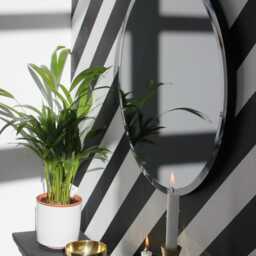 Orbis??? Bevelled Black Tinted Frameless Mirror - Large, Xl - thumbnail 2