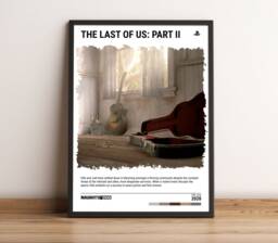 The Last Of Us Part 2 - 2020 Poster - Video Game Wall Art Print Gaming Gift A5-A4-A3-A2-A1 Unframed Canvas For Frame Or Hanger - thumbnail 1