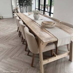 Reclaimed Wood Dining Table - Rustic Farmhouse Andersson - thumbnail 2