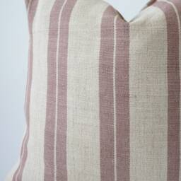 Gray Brown Dot Block Print Mudcloth Hmong Pillow Case - thumbnail 2