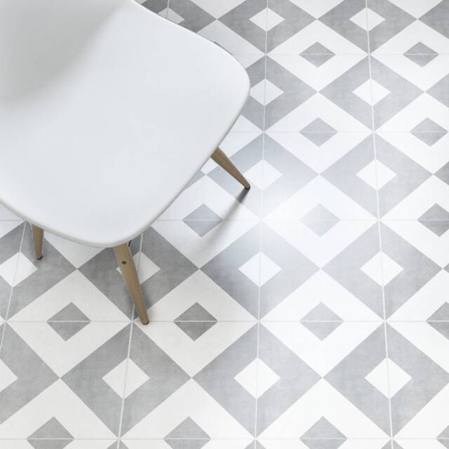 Tile Decals, Stavanger, Suitable For Wall & Floor, Waterproof, Decoration, All Sizes, Modern Decor, Art Print, Pack Of 10, Skugst - image 1