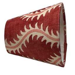 Helter Cherry Candle Clip Lampshade, Handmade Lampshades, Table Orange Lamp Shade, On Lampshade - thumbnail 3