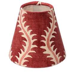 Helter Cherry Candle Clip Lampshade, Handmade Lampshades, Table Orange Lamp Shade, On Lampshade - thumbnail 1