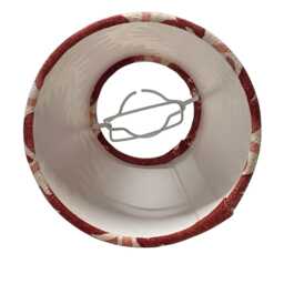 Helter Cherry Candle Clip Lampshade, Handmade Lampshades, Table Orange Lamp Shade, On Lampshade - thumbnail 2