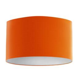 Orange Lampshade With 100% Cotton Fabric, Handmade Lampshades, Table Ceiling Lamp Shades, Orange