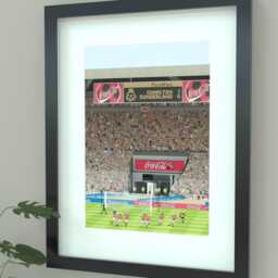 Charlton Athletic Play-Off Final 1998 Illustrated Art Print - Clive Mendonca Poster Gift - thumbnail 2