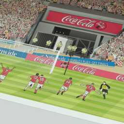 Charlton Athletic Play-Off Final 1998 Illustrated Art Print - Clive Mendonca Poster Gift - thumbnail 3