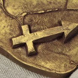 Sagittarius Horoscope Symbol Bas Relief Astrologic Zodiac Sign Small Sculpture Wall Art Original Birthday Gift Gold Silver Home Office Decor - thumbnail 4