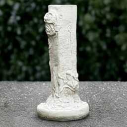 Stone Pedestal Statue Outdoor Stand Sculpture Garden & Home Ornament Cement Column Decoration Front Door Column Lover Gift - thumbnail 2