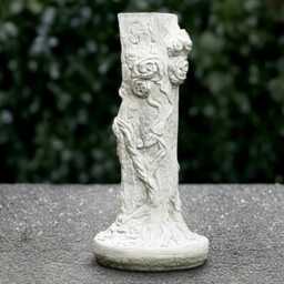 Stone Pedestal Statue Outdoor Stand Sculpture Garden & Home Ornament Cement Column Decoration Front Door Column Lover Gift - thumbnail 1