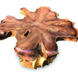 Lombok Coffee Table One Leg 75cm - thumbnail 4