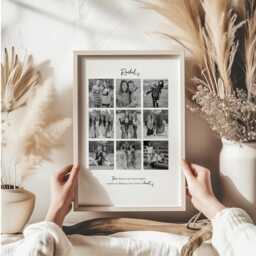 Personalised Best Friend Picture Photo Frame, Custom Gift With Photos, For Friend, Valentines Gifts Her, Birthday - thumbnail 2