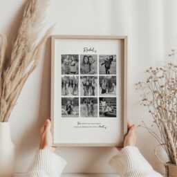 Personalised Best Friend Picture Photo Frame, Custom Gift With Photos, For Friend, Valentines Gifts Her, Birthday - thumbnail 1