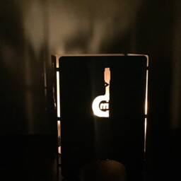 Depeche Mode-style Tealight Holder/Table Lantern - thumbnail 3