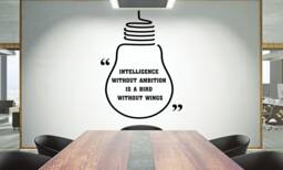 Teamwork Quote Wall Decal Inspirational Office Decor 2382Re - thumbnail 1