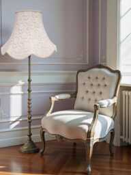 French Lace Table Lampshade Floor Standard Lamp Shades Ceiling Pendants Clip On Wall Lights