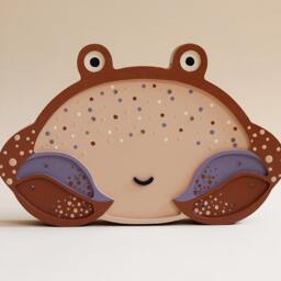 Wooden Crab Lamp For Kids - Personalized Gift Kids, Nursery Decoration, Night Light - thumbnail 3