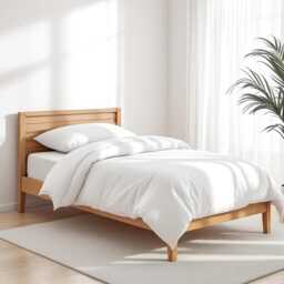 200Tc Duvet Cover, Pure Fine Cotton, White Colour - thumbnail 3