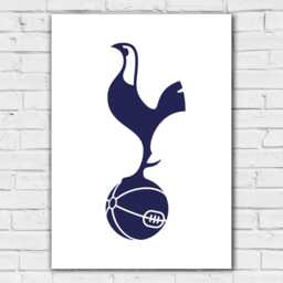 Tottenham Hotspur Football Club Print - Navy Crest Poster - thumbnail 2