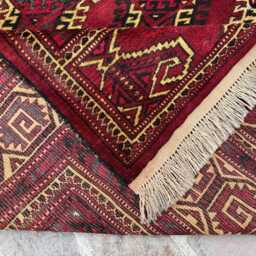 6x11 Ersari Afghan Rug - Hand-Knotted Wool Carpet Traditional Turkmen Tribal Design For Elegant Living Room Decor Boho Gift - thumbnail 4