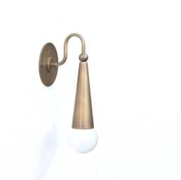 Brass Wall Sconce Light - Casting Light, Ul Listed No.0034