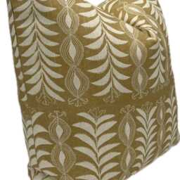Penny Morrison Little Zanzibar Yellow Fabric Double Sided Cushion Cover Pillow - thumbnail 3