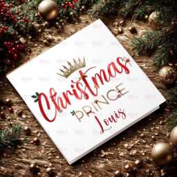 Personalised Kids Christmas Decoration - Grandson Santa Gift Custom Bauble For Boys Stocking Filler Eve Box - thumbnail 2