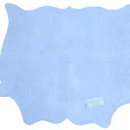 Dark Brown & White Cowhide Rug Hair-On Leather Accent Rug - 39x39 Inches - thumbnail 4