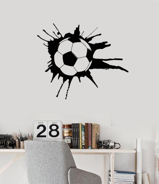 Wall Vinyl Decal Soccer Football Sport Guaranteed Quality Decor 2258Di - image 1