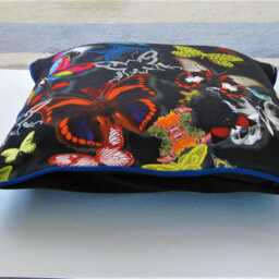 Christian Lacroix Butterfly Parade Cotton Cushion Cover - thumbnail 2