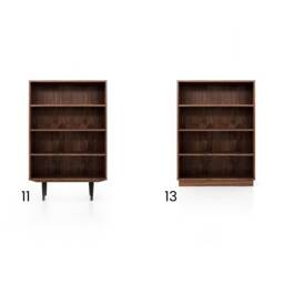 Mid-Century Bookcase Made Of Walnut Vaneer - Livlo O-R03 - thumbnail 2