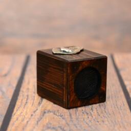 Weimaraner - Wooden Candlestick With Dog, Souvenir, Decoration, Limited Edition, Collection - thumbnail 3