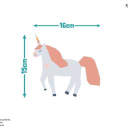 Unicorns & Castles Wall Stickers, Unicorn Decals, Themed Bedroom, Castle Sticker - thumbnail 3