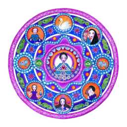 Libra Astrology Mandala Art Print - Zodiac Mandala Lindy Longhurst - thumbnail 1