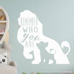 Lion King Wall Decal Simba Nursery Decor, Custom Name Available 4096 - thumbnail 2