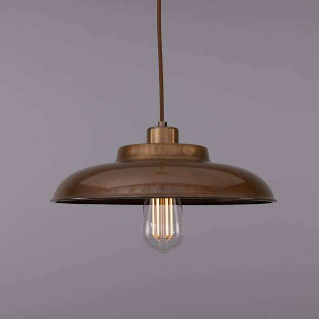 Telal Industrial Factory Pendant Light 12.5'' Ip20 - image 1